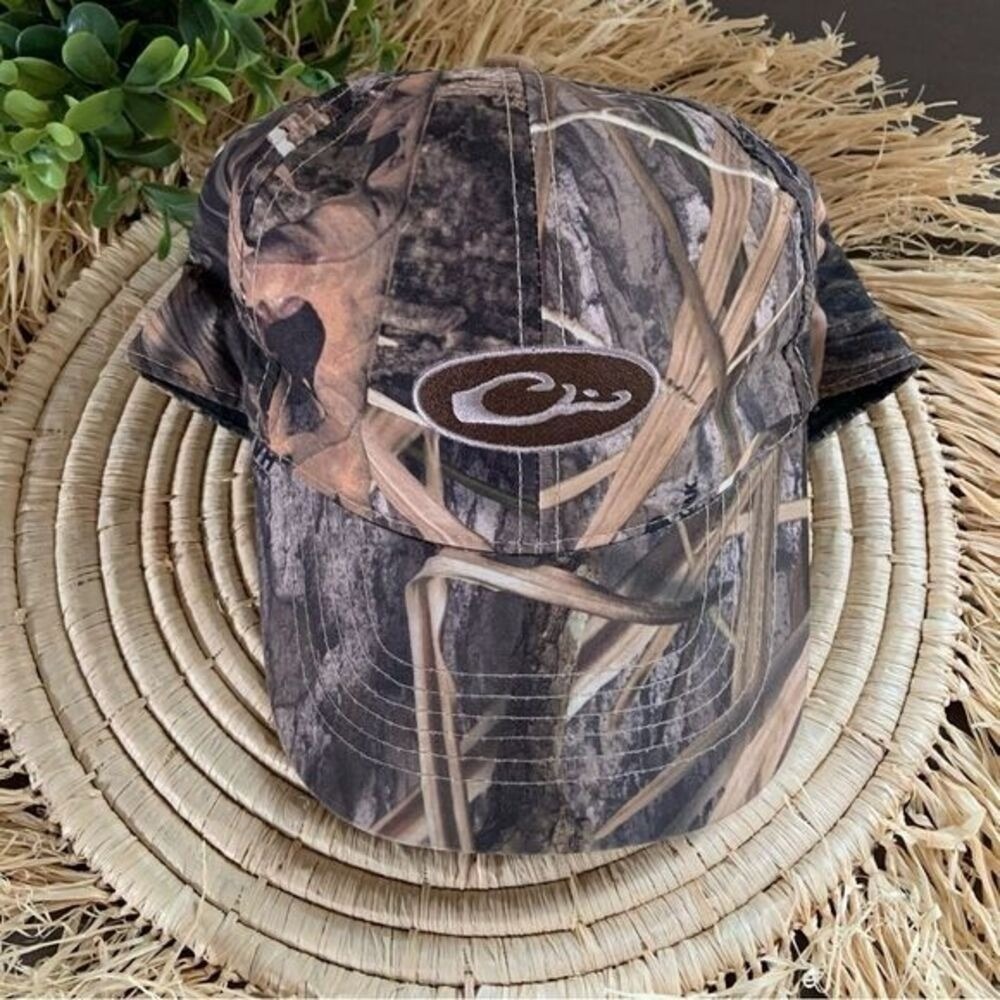DRAKE Waterfowl Camo Cap One Size Fits Most Outdoors Hunting Hat